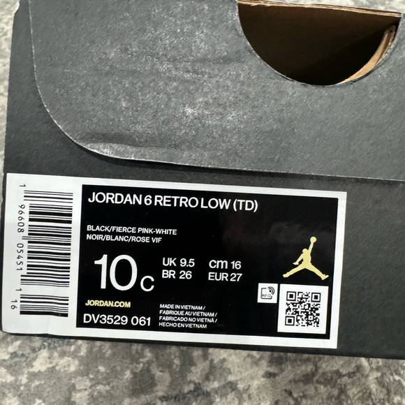 Toddler Jordan Retro Low - Picture 7 of 7